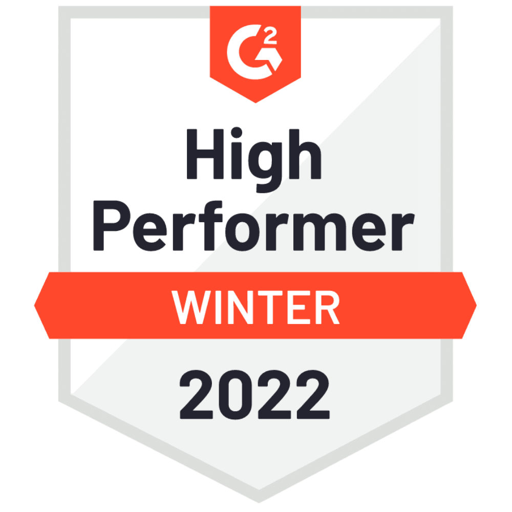 High perfomer G2 - Winter 2022