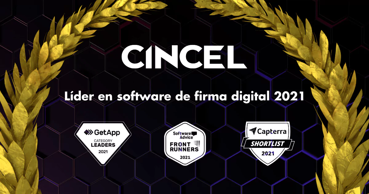 CINCEL - Líder en categoría de software de firma digital