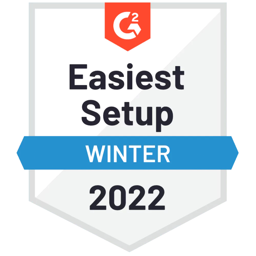 G2 Easiest Setup - Winter 2022 - CINCEL