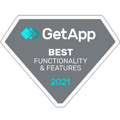 GetApp Best functionality and features 2021 - CINCEL