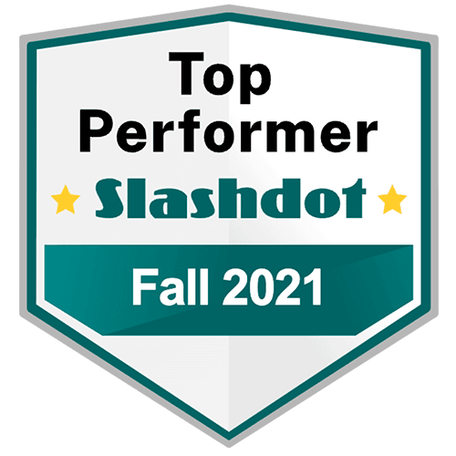 Slashdot - Top performer - Fall 2021 - CINCEL