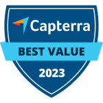 badge capterra best value 2023 cincel